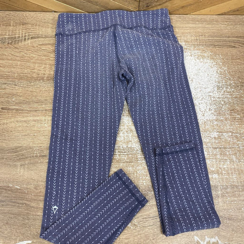 Ivivva - Leggings : Purple/White-children-12Y