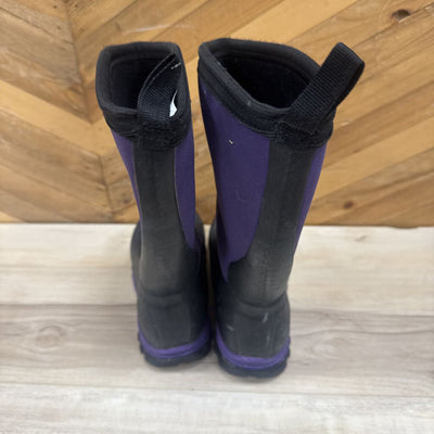 Muck- Children's Rugged winter boot- MSRP $130: Black Purple -children-1Y