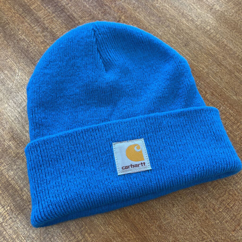 Carhartt - Cuffed Beanie: Blue-unisex-