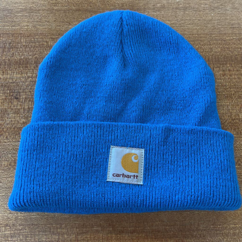 Carhartt - Cuffed Beanie: Blue-unisex-