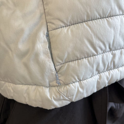 Columbia - Women's Omni-Shield Zip Puffer Jacket with Hood - MSRP comp $179: Light Blue-women-XS