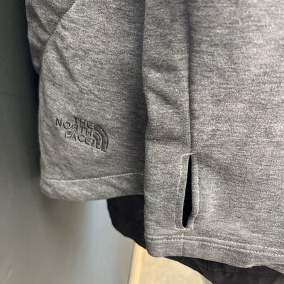 The North Face - Women's Hooded Full-Zip Cardigan: Grey-women-LG