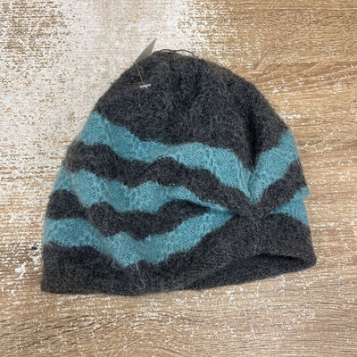 OLEANA- Beanie: Grey Teal -unisex-