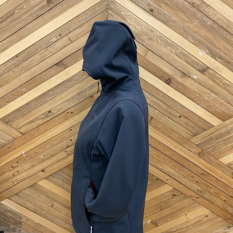 Columbia - Youth Soft Shell Jacket - MSRP $100: Grey/Red-children-14/16Y