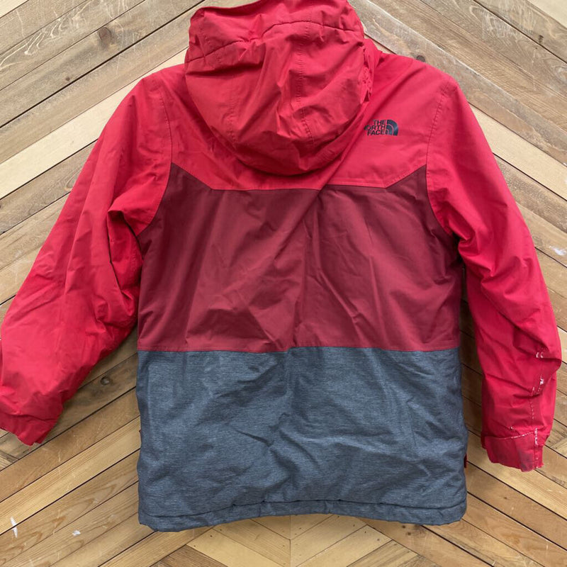 The North Face - Youth insulated winter jacket- MSRP $170: Red/Grey-children-MD