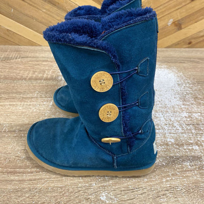 UGG - Women's Button Boots - MSRP $330: Blue-women-