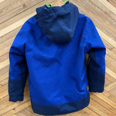 Monster- Youth Insulated Winter Jacket: Blue/Green -children-12Y