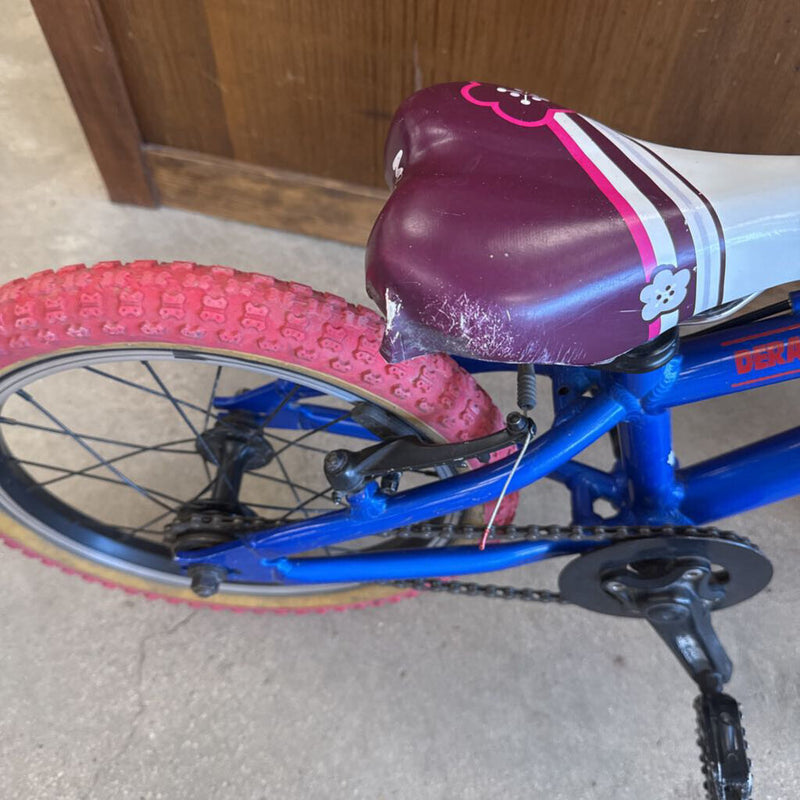 Spawn Cycles - Banshee Derailed Kids BMX Bike - MSRP $600: Blue/Red--16"