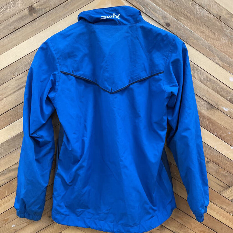 Swix - Youth Cross Country Ski Jacket - MSRP compared $99: Blue-children-12/14Y