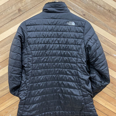 The North Face - Youth Mossbud Reversible Jacket - MSRP $159: Black-children-XLY