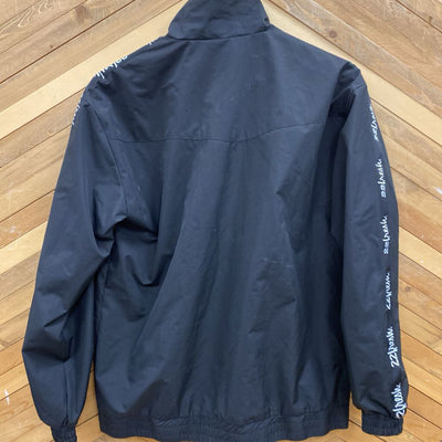 22 Fresh - Kids Essential Bomber Jacket- MSRP $139: Black/White-children-Y XL