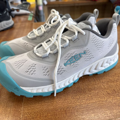 Keen- NXIS Speed Women's Shoes- MSRP $150 : white/blue-women-8.5