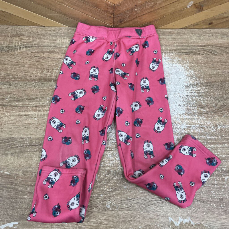 Kombi - Kids Fleece Leggings : Pink-children-LG