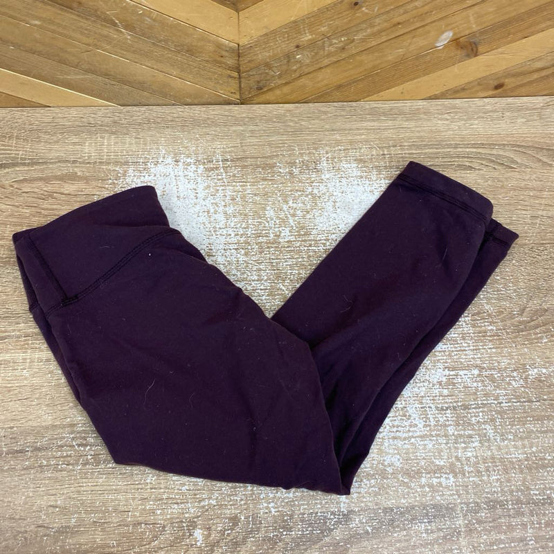 Lululemon Dark Purple Leggings: dark purple-women-4