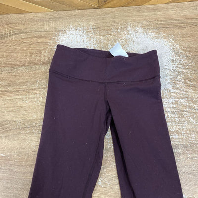 Lululemon Dark Purple Leggings: dark purple-women-4