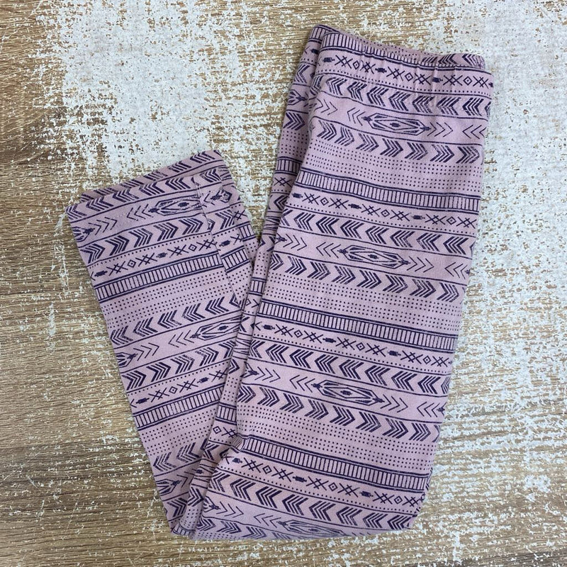 Roots- Printed Toddler Leggings : Pink-infant-3T