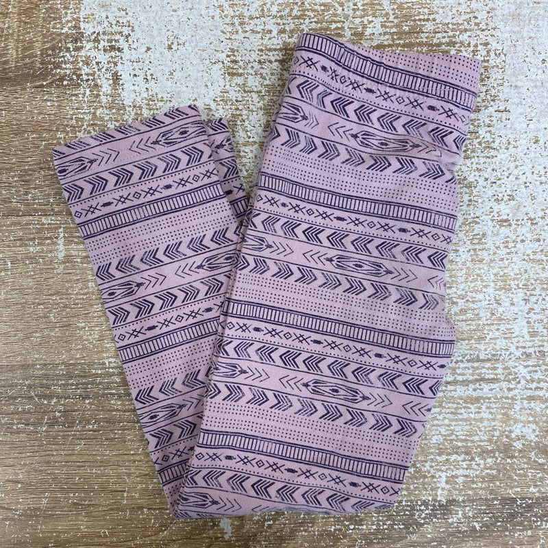 Roots- Printed Toddler Leggings : Pink-infant-3T