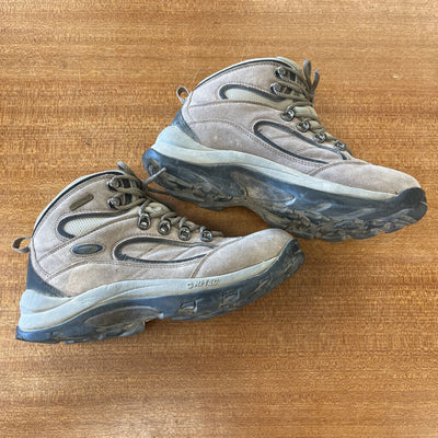 Hi-Tec - Women's Coronado Suede Waterproof Hiking Shoes - MSRP comp $100: Grey/Brown/Taupe-women-W8