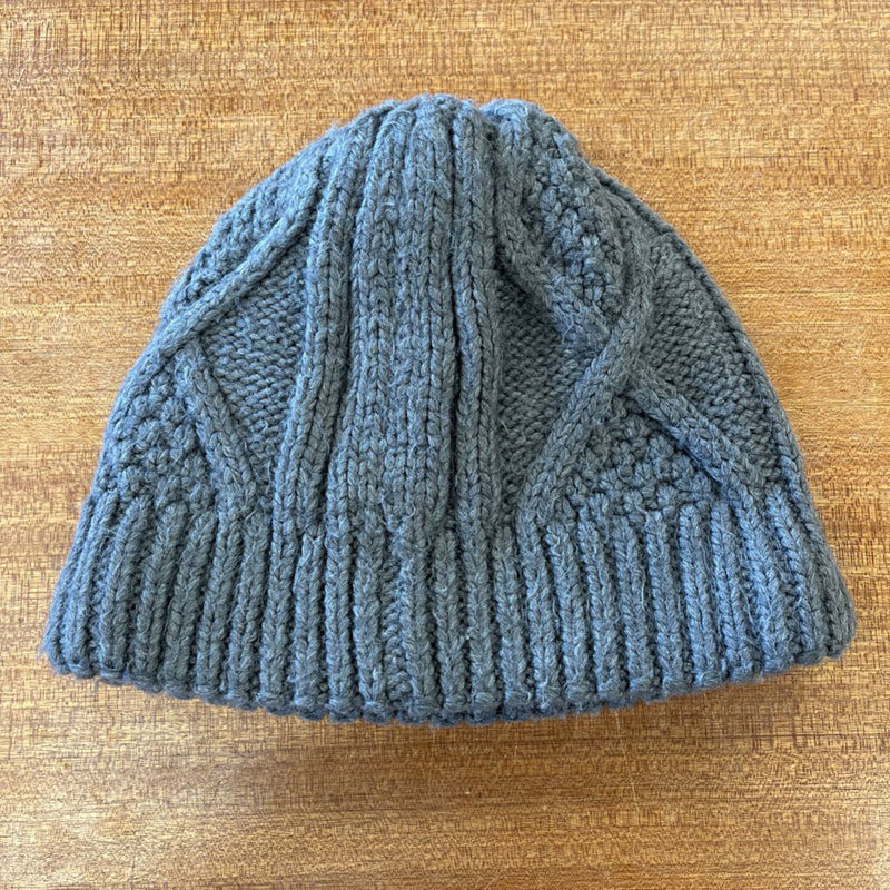 Columbia - Fleece-Lined Cable-Knit Beanie: Grey-women-