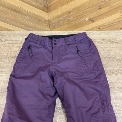 O'Neill - Women's Escape Series Snow Pants - MSRP comp $160: Maroon/Violet-women-36/SM