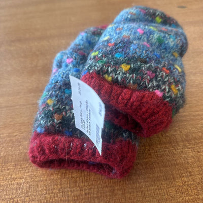 Northern Waters - Children Knit Mitten's : Rainbow -children-