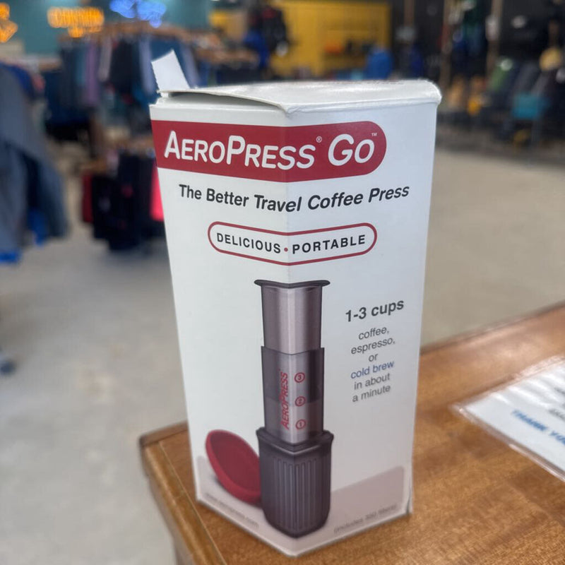 AeroPress - Go Portable Coffee Press - MSRP $70 : Red, Grey-unisex-