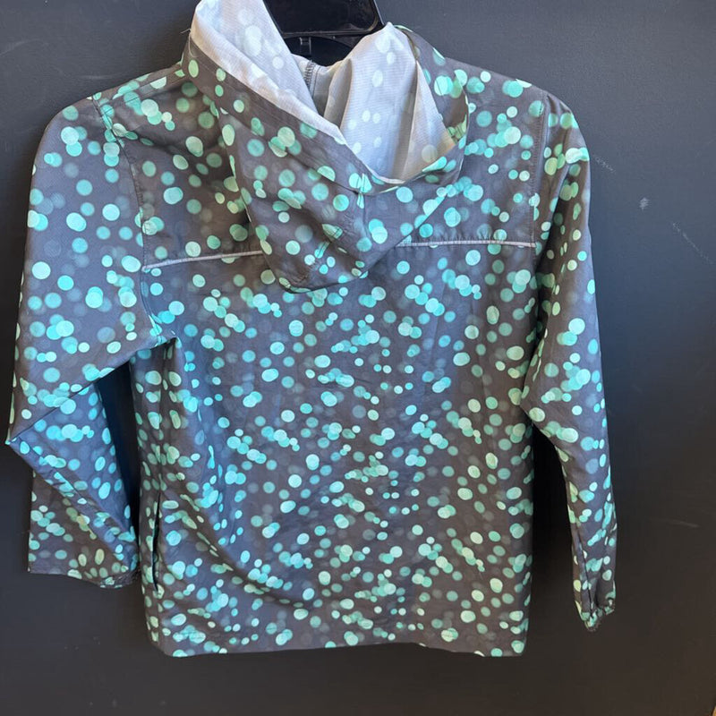 Under Armour - Youth Spring Jacket - MSRP $85: Gray with Green Dots-children-MD Y