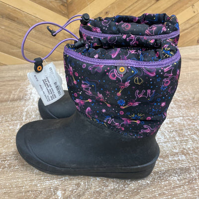 Bogs - Children's Insulated Winter Boots - MSRP $115 - MSRP $: black with colorful print-children-6Y