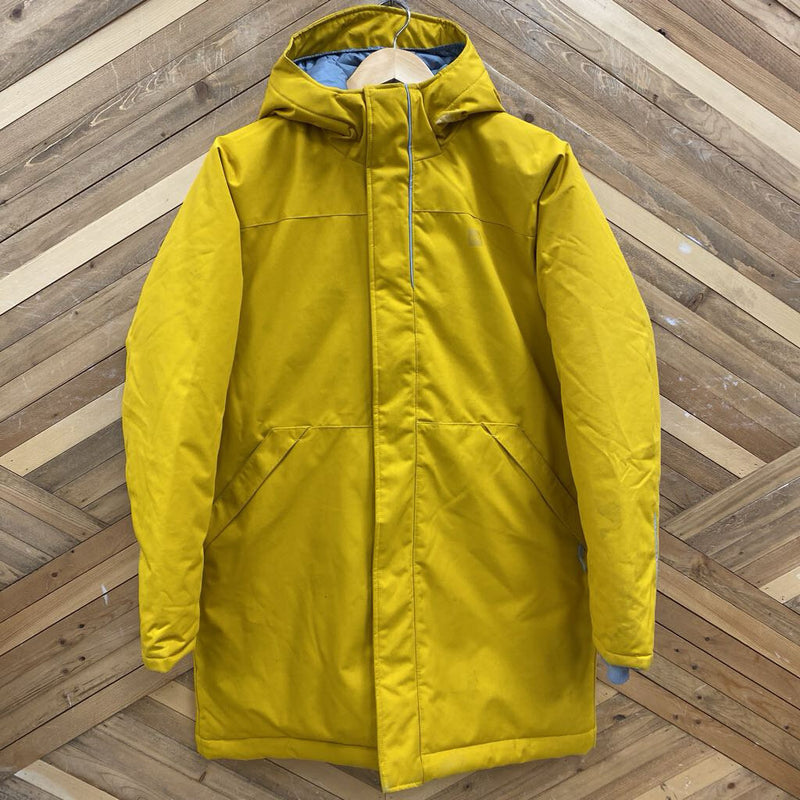 MEC- Youth Toaster Parka Long - MSRP $170: Yellow -children-16Y