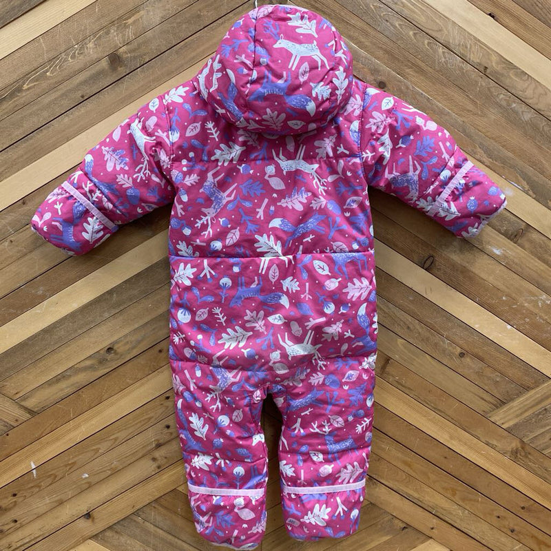 Columbia - Infant Snowsuit with Floral Design - MSRP $120: Pink-children-12-18 months