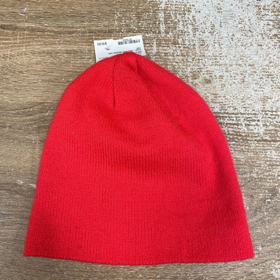 Coal - Red Knit Beanie Hat : red-unisex-