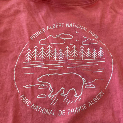 Parcs Canada - Youth T- shirt : Pink/White-children-YLG