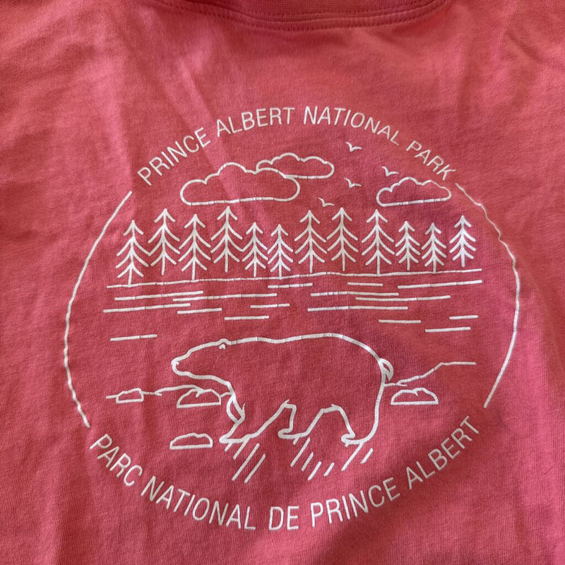 Parcs Canada - Youth T- shirt : Pink/White-children-YLG