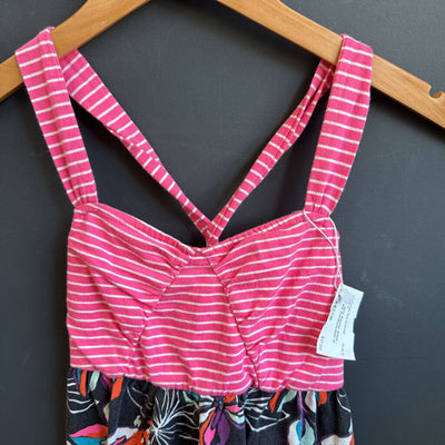 Roxy - Girl's Summer Dress - MSRP $58: Pink/Black/Multi-children-10