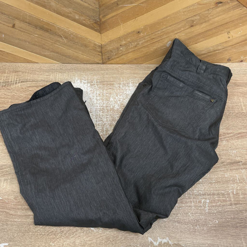 Aperture - Insulated Ski Waterproof Pants - MSRP $160 : black-men-LG