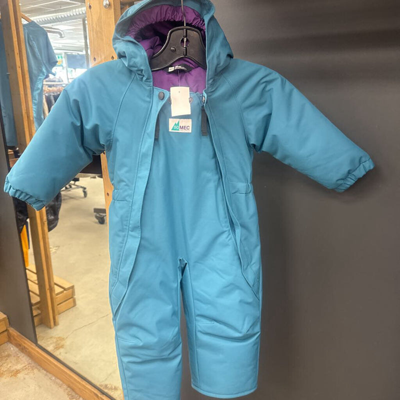 MEC - Toaster Bunting Suit Infant - MSRP $120 : teal-infant-18M