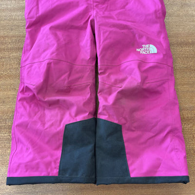 The North Face - Kids' Bib Snow Pants - MSRP $ 150: pink-children-4T