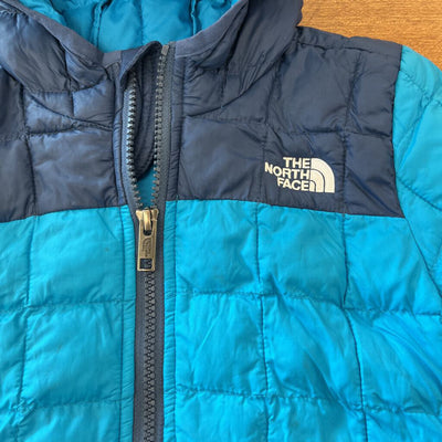 The North Face - Children's Hooded Inslated Puffer Winter Jacket- MSRP $ 170: Blue -children-5T
