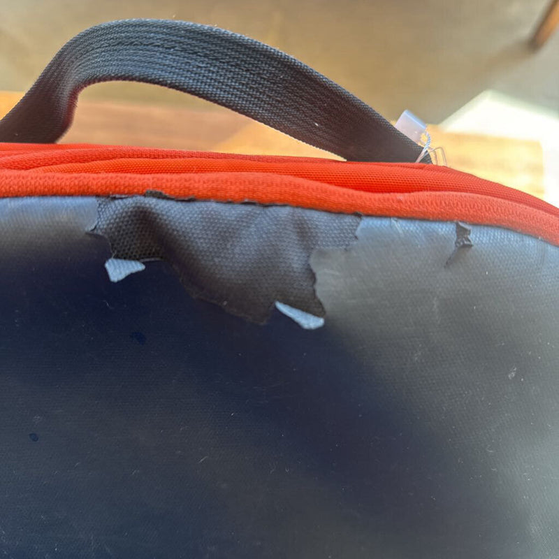 The North Face - Kaban Backpack - MSRP $200: Orange Black --