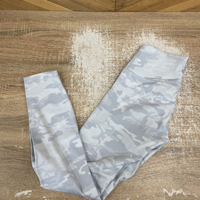 Lululemon - Women's Leggings : Grey/White-women-6