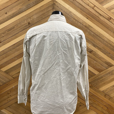 Mec - Men's Button Up: Beige-men-MD