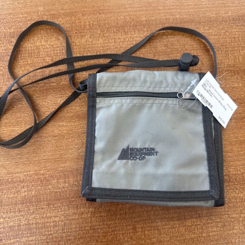 MEC - Small Cross-Body Bag: Beige/Brown--