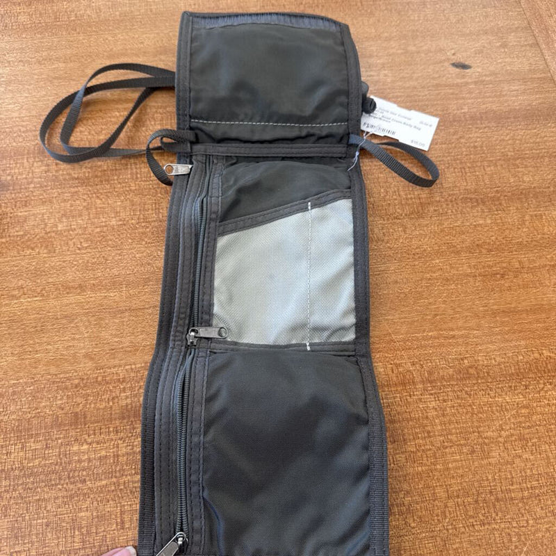 MEC - Small Cross-Body Bag: Beige/Brown--
