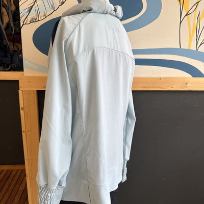 Brooks - Women's Wind Zip UP - MSRP $130: Blue/Navy-women-XL