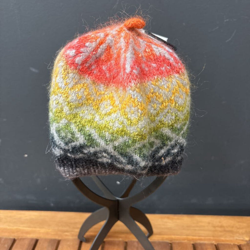 Knit Toque : Grey/Multi-unisex-