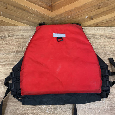 Roots Outdoor - Paddling PFD: Red/Black-unisex-LG/XL