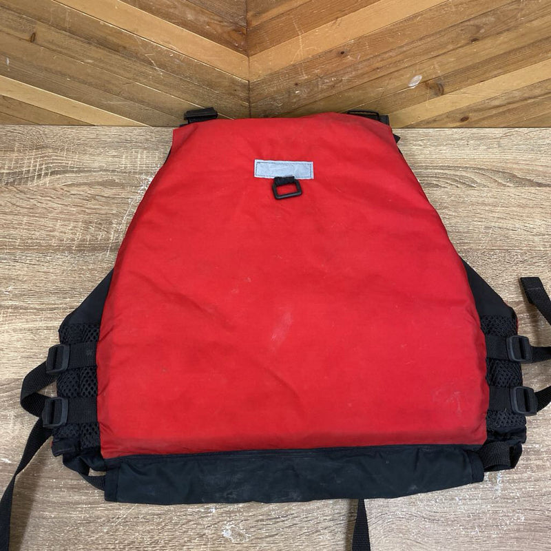 Roots Outdoor - Paddling PFD: Red/Black-unisex-LG/XL