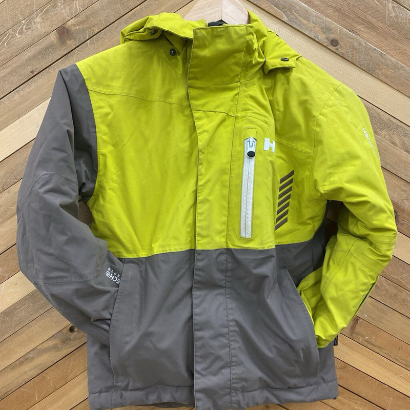 Helly Hansen - Insulated youth winter jacket- MSRP $175: Yellow/Brown-children-10