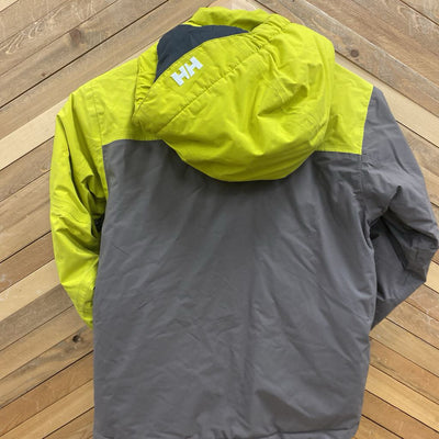 Helly Hansen - Insulated youth winter jacket- MSRP $175: Yellow/Brown-children-10