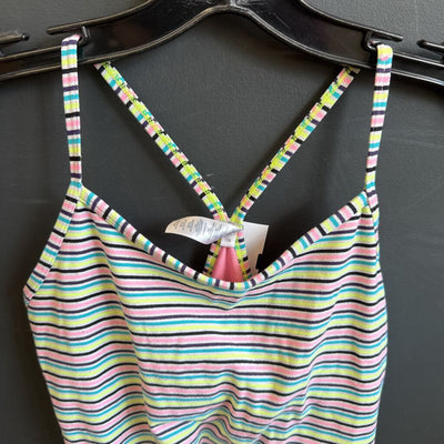 Ivviva - Kid's Tank Top : Pink/Yellow/Multi-children-14Y